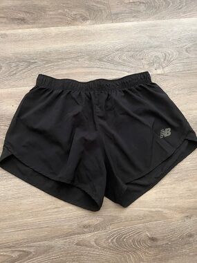 New Balance Women's Black Athletic Running Shorts